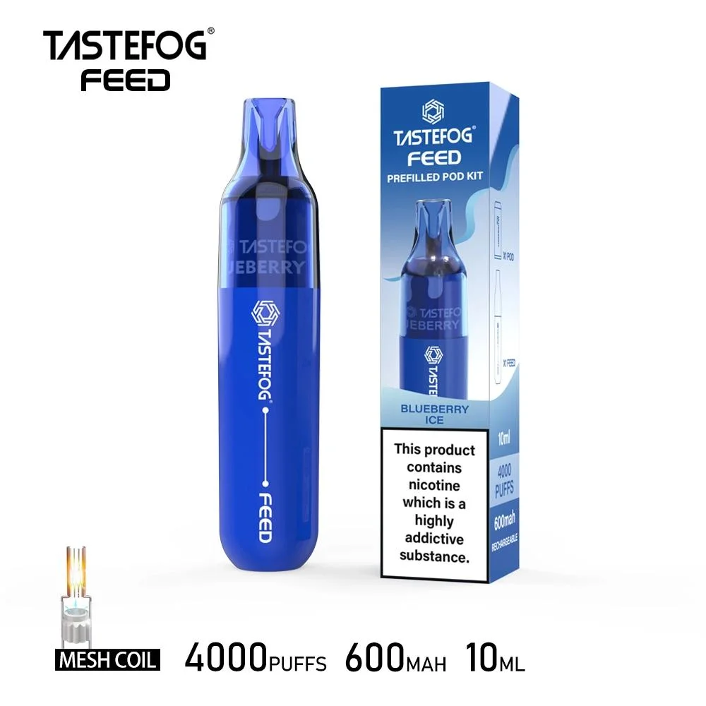 Tastefog Feed Disposable/Chargeable Vape 4000 Puffs Rechargeable vape