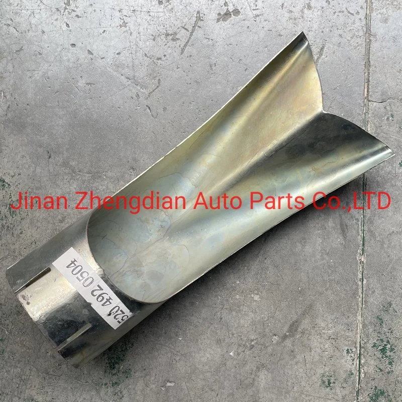 5204920504 5204920404 Muffler Tube Exhaust Pipe Silencer Tube for Beibentruck Beifangbenchi North-Benz Ng80A Ng80b Ng90 Heavy Truck Spare Parts Auto Spare Parts