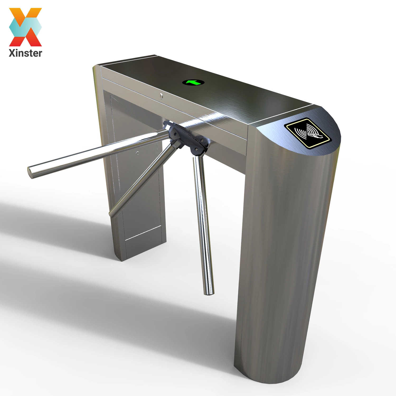 Secure Passage Portals Semi-Automatic Tripod Turnstile with Latest Technology