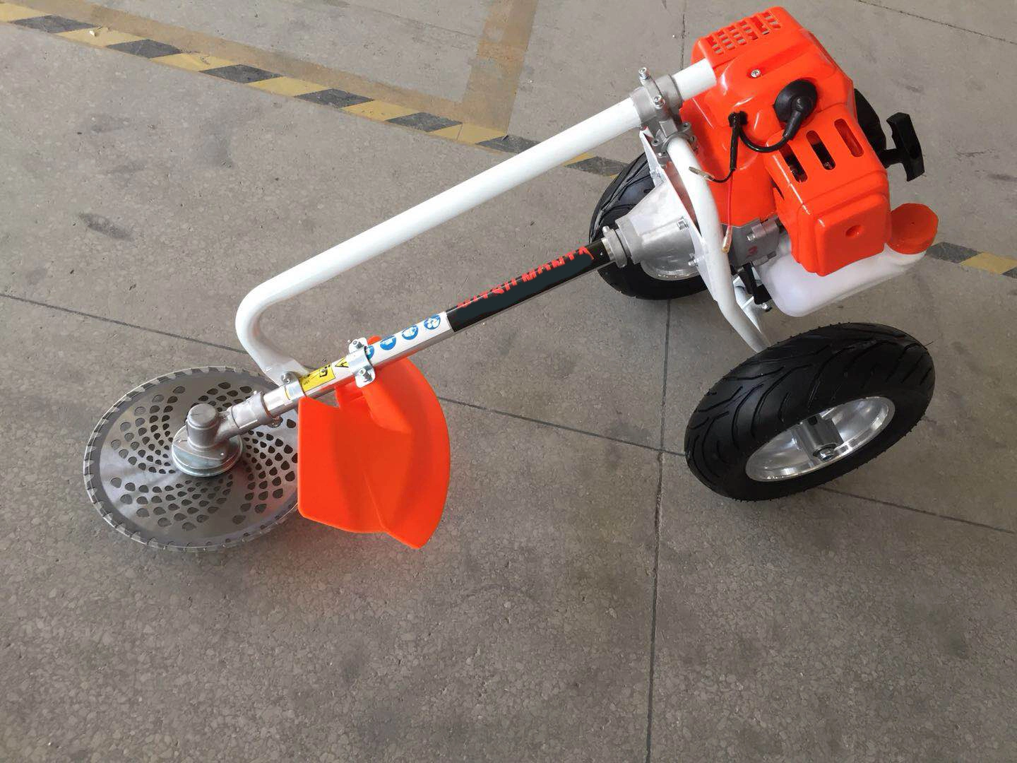 Push Wheel High quality/High cost performance  Gasoline Push Brush Cutter