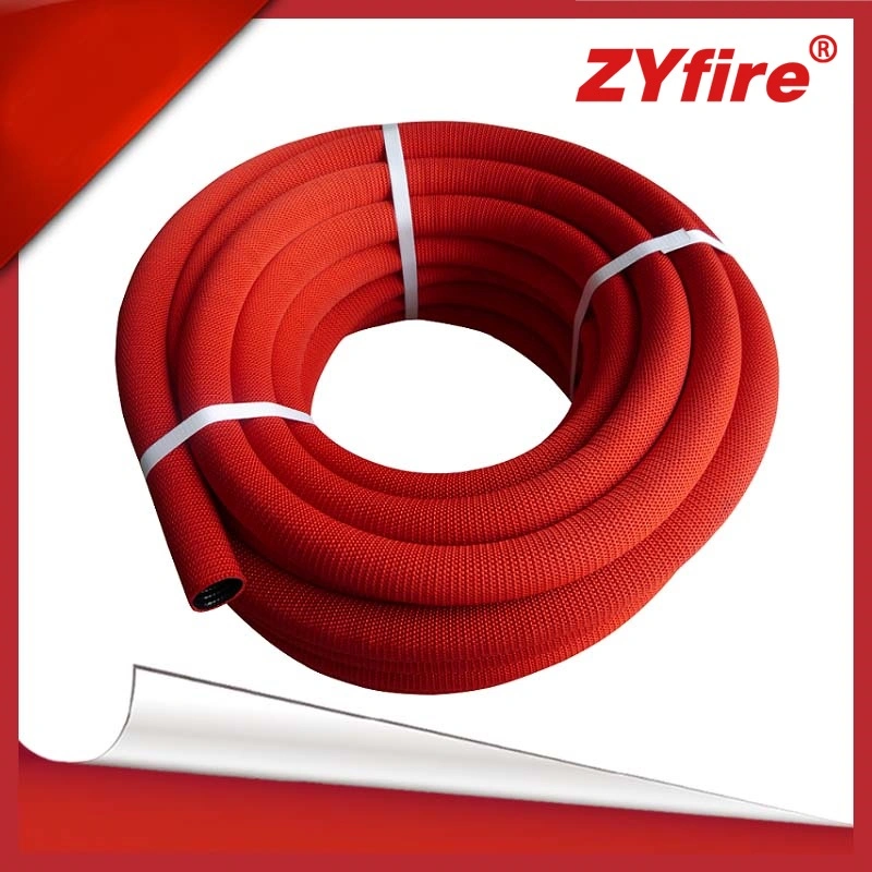 Semi-Rigid Lightweight No Collapsible Hose for Industrial Applications and for Fire Fighting