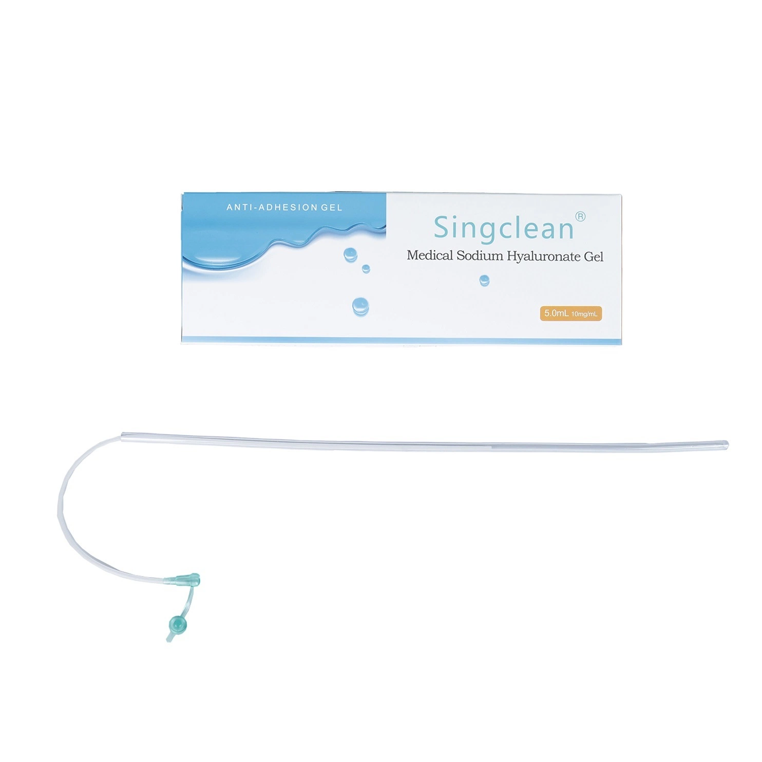 Gel Singclean Blister in Color Box Surgical Adhesion Prevention Hyaluronic Acid with CE