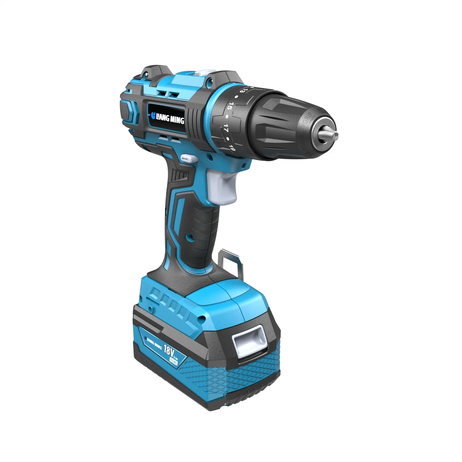 18V/20V Li-ion Battery Platform Cordless Drill with Hammer Function