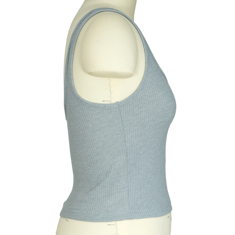 Ladies Camisole with Waffle Crop for Tank Top Underwear