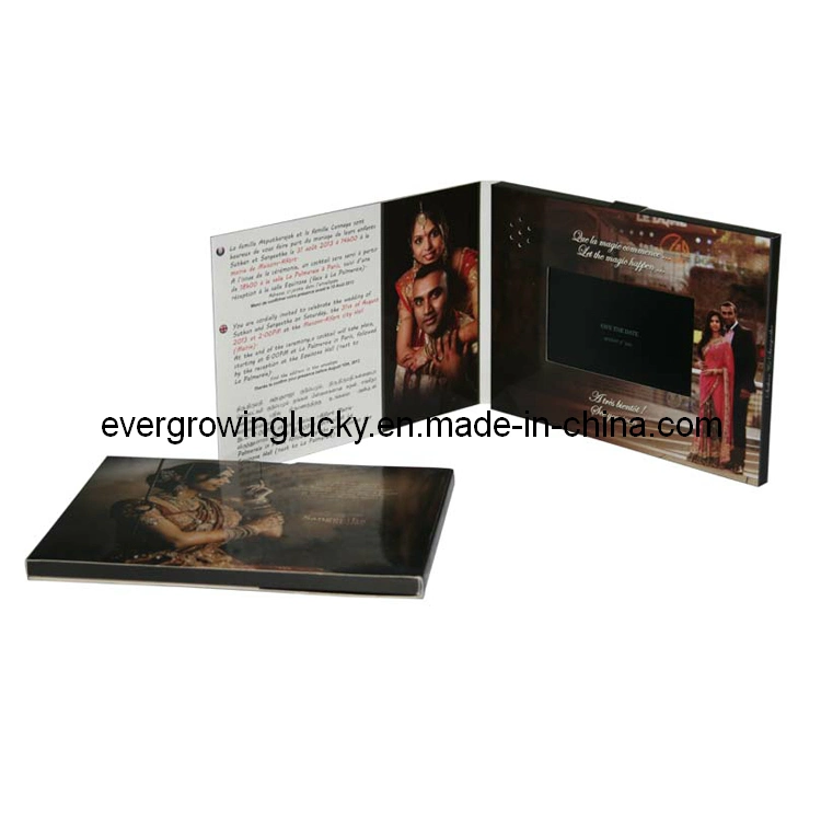 Slim Digital Advertising Video Greeting Card