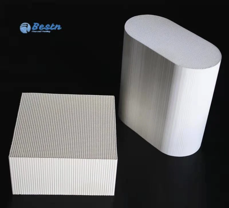 Cordierite Honeycomb Ceramic Filter/Carrier Catalyst Substrate Catalytic Converter for Diesel Generator