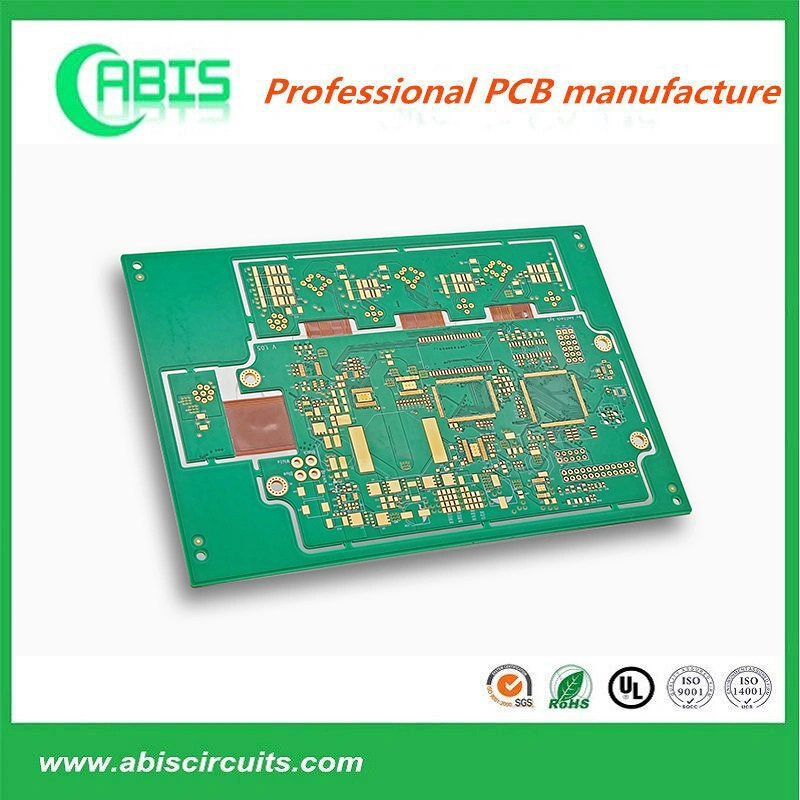 Shenzhen Printed Circuit Board HDI Enig 6 Layers Rigid Flex PCB