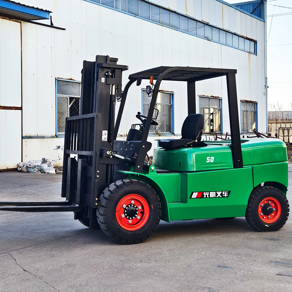 5 Tons Forklift Lithium Battery Fully Automatic Hydraulic New Product Discount