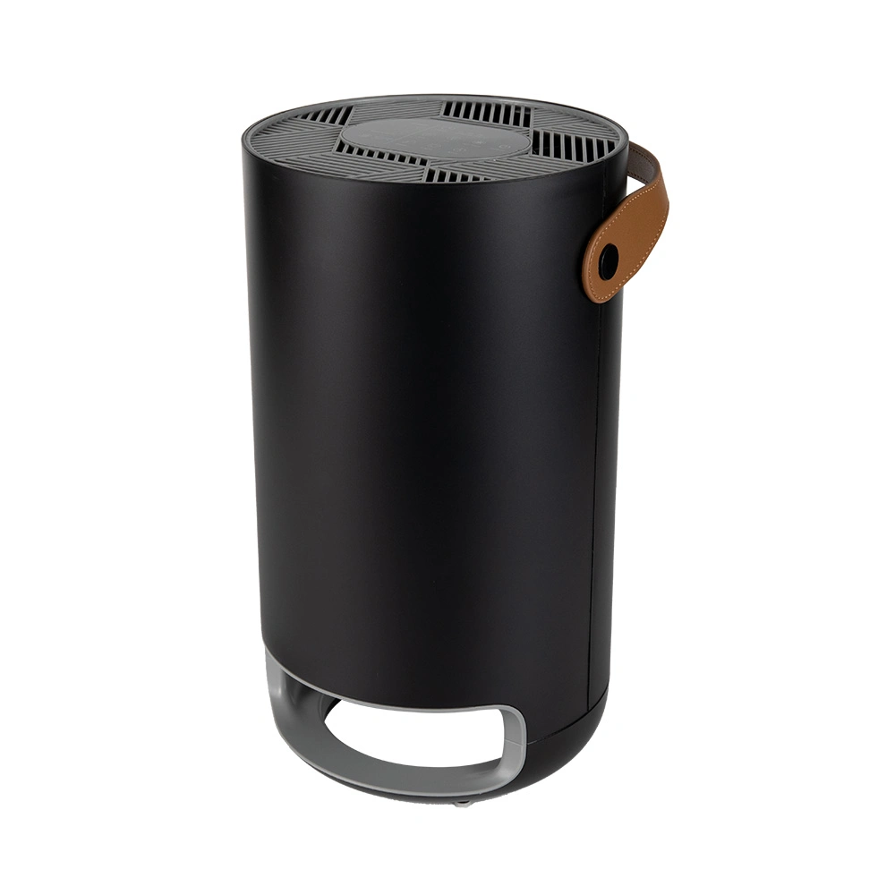 precio de fábrica OEM Limpiador de portátiles de asa de cuero Home Sala de humo el filtro de aire con filtro de aire HEPA Purificador Polvo UV