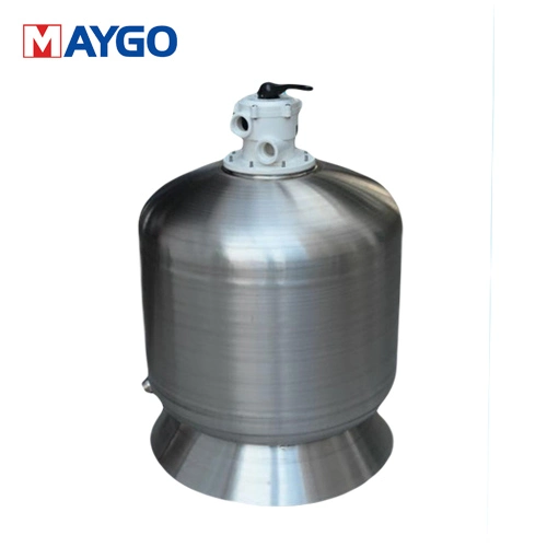 مصنع الصين السعر mq 1PC 304/316L SS 1200 مم silica Sand Filter لحمام السباحة، Pond، ساونا، سبا، البخار