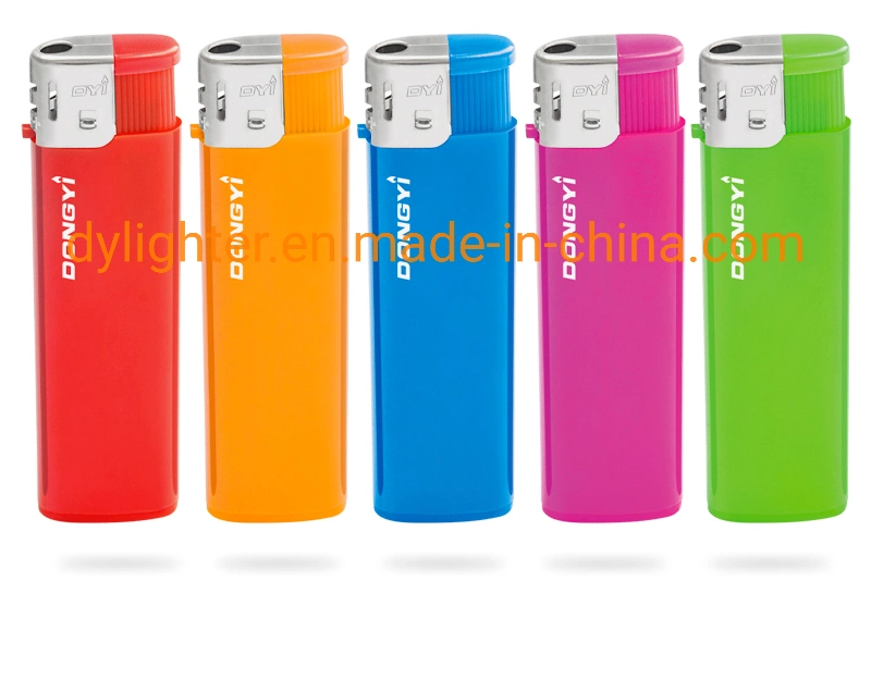 Factory Wholesale/Supplier Price Electronic Disposable Gas Lighter with Five Colors