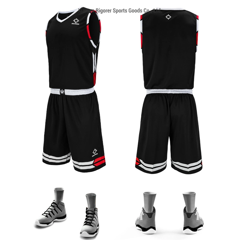 Maillot de basketball personnalisé Rigorer avec approbation de qualité SGS