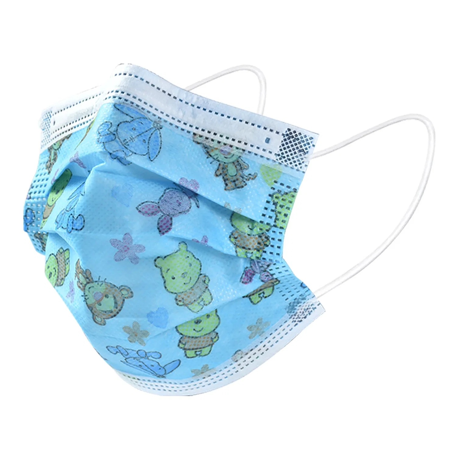 Disposable Children Mask 3 Ply Kids Face Mask with Cartoon Print