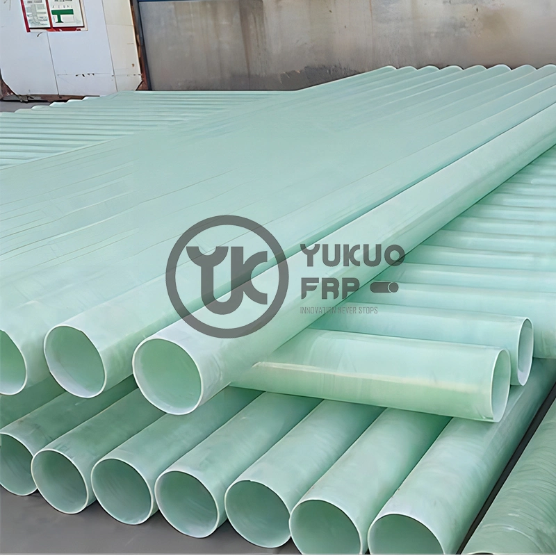 Resistente a la corrosión ISO9001 FRP Aprobado/GRP reforzado de fibra de vidrio del tubo de fibra de vidrio del tubo