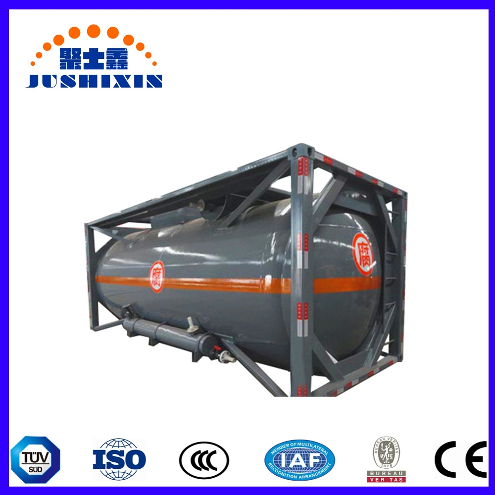 Manufacturer Provide High quality/High cost performance ISO Shipping Tank Container for Oil/Water/Chemical