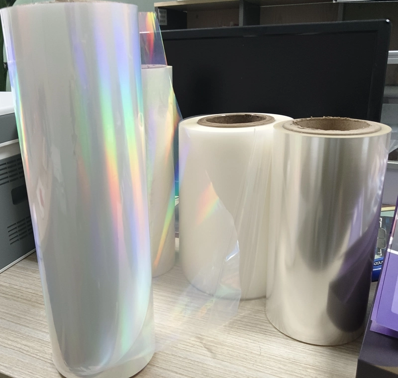 Hot Transparent Holographic Lamination Film Laser Film Thermal Lamination Film