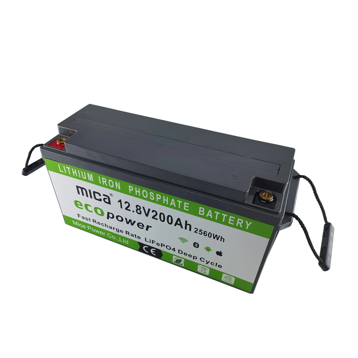 Factory Direct 12V 200ah LiFePO4 Battery CE Un38.3 Recreational Boat Yacht Lithium Battery 12V