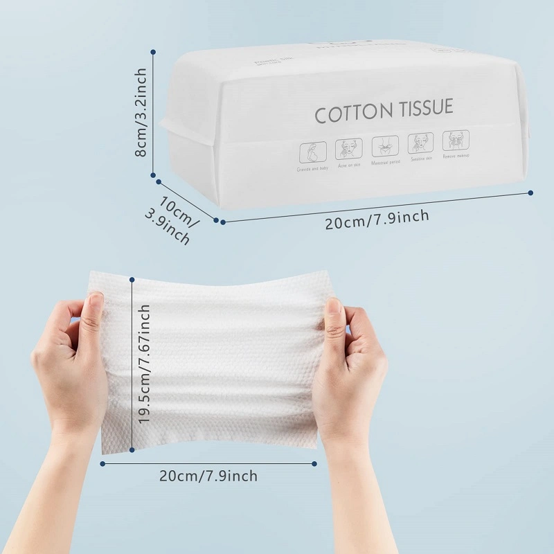 Family Size Soft Facial Towel Disposable Cotton Roll Towel Female Beauty SPA Towel