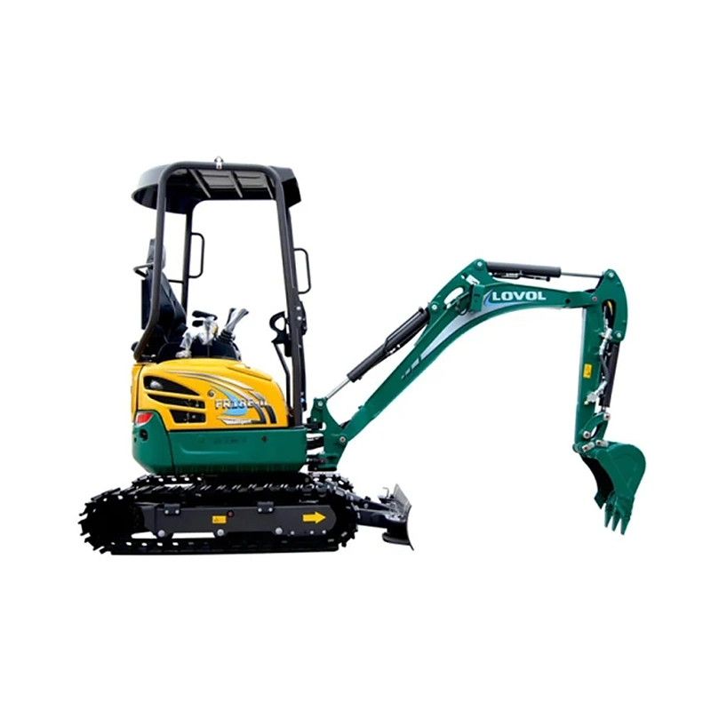 China Cheap 1.8ton Mini Small Digger Excavator Rubber Track Crawler Excavator