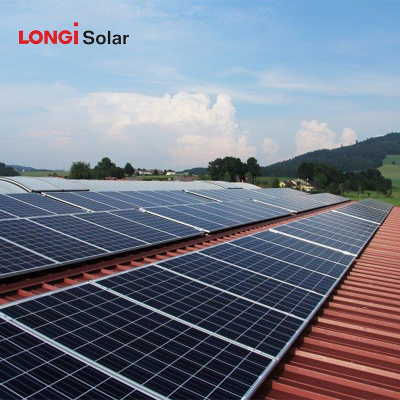 Venda de boa qualidade de Longi 530W 535W 540W 545W Painéis Solares 182mm 144 Células