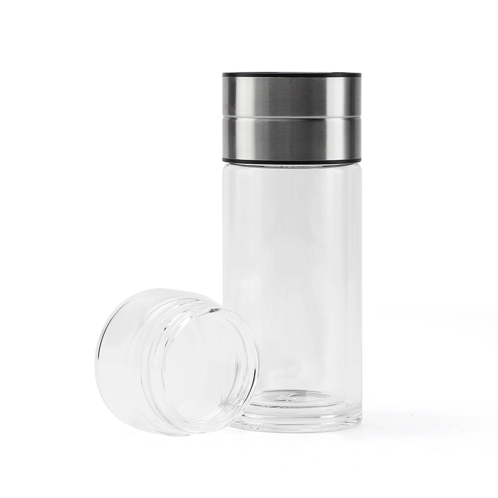 Hot-Selling Borosilicate Glass Water Bottle with Lid Good Quality Unbreakable Transparent