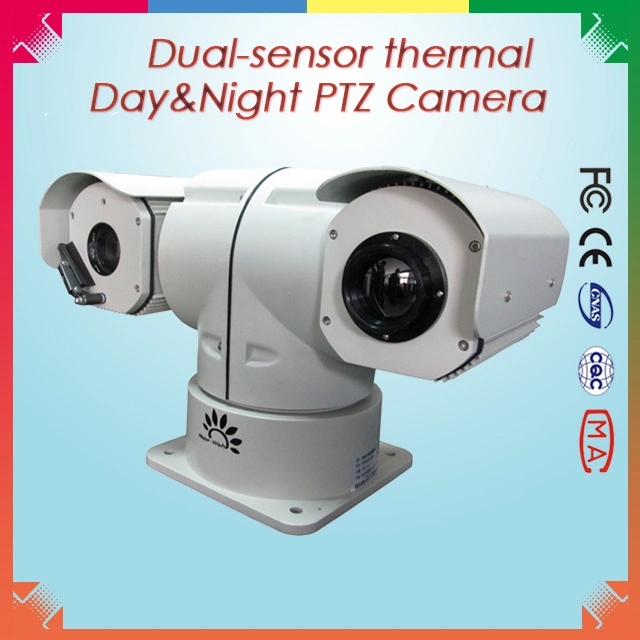 5km Dual Sensor Hybrid IR Thermal and Daylight Camera