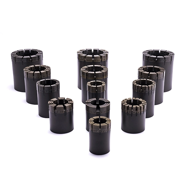 Chinese Factory Aproved Bq Nq Hq Pq Impregnated 12mm Diamond Bit Core Drill Bits Matrix Rh2 Rh4 Rh6 Rh8 Rh10 Rh12 Rh14