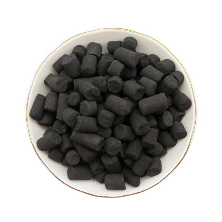 Extrudable Columnar Activated Carbon for Desulfurization/Denitrification