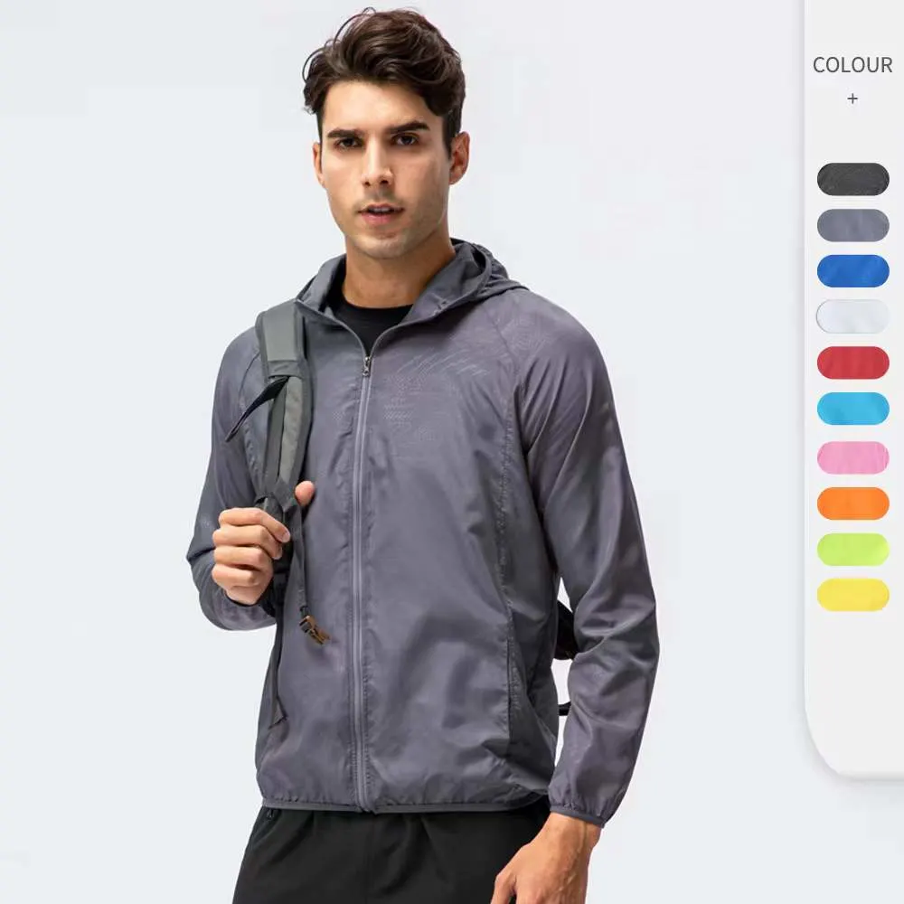 Factory Price Plain Casual Men Spring/Summer Season Windbreaker