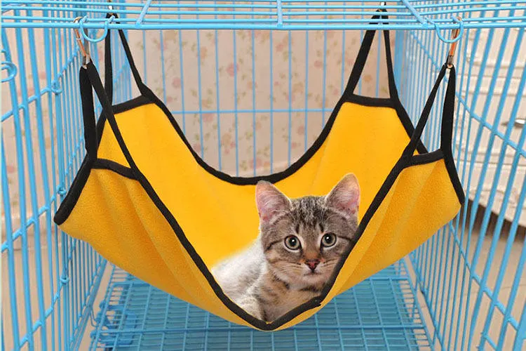 Pets Cage Hammock Canvas Cat Macrame Pet Hammock Bed