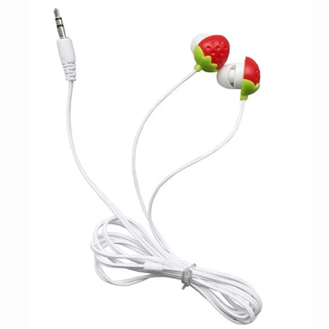 Funny Cartoon Earphone in-Ear Animal Earbuds Headphones for Kids