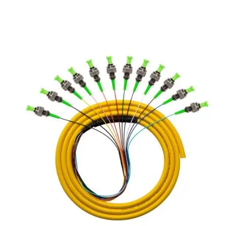 Om3, Om3, Om4, Om5 FC APC Upc 12 Core Optical Optical Fiber Pigtail for Patch Panels, Wall Boxes