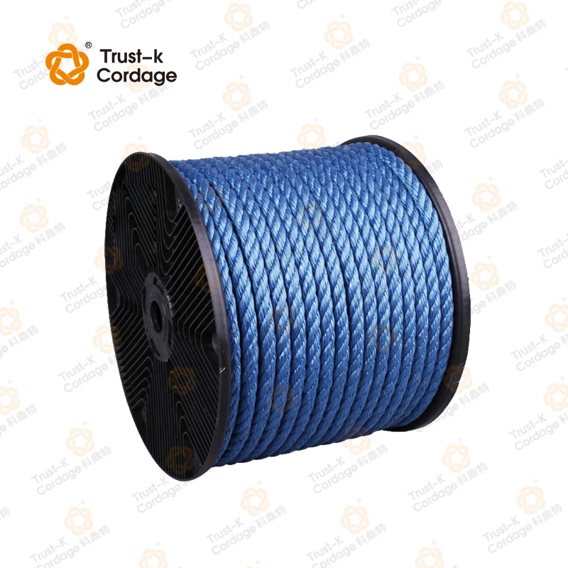 High quality/High cost performance  Split Film Polypropylene Twisted Rope PP Rope