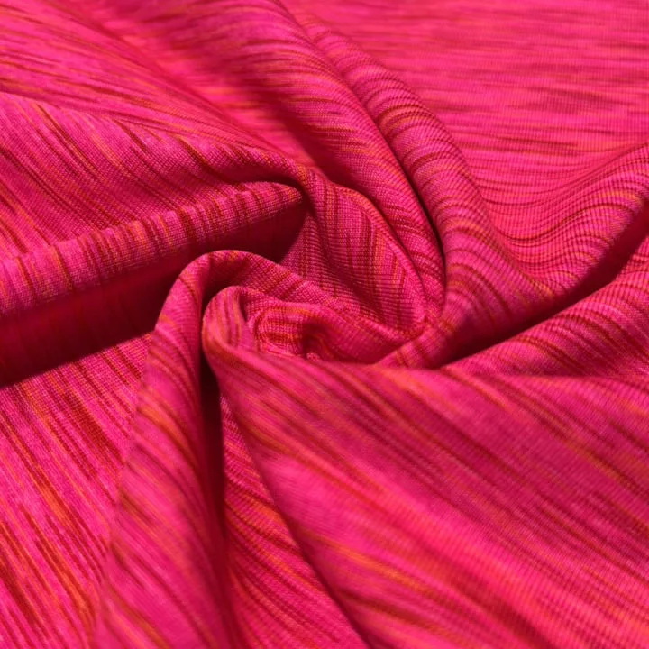 90% Poly/ 10% سباندكس الفضاء المصبوغ Knitting 150سم 230GSM للغرمنت والملابس والتنجيد وغيرها