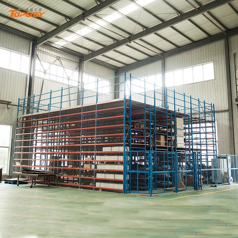 Warehouse Storage Steel Mezzanine Rack Floor System