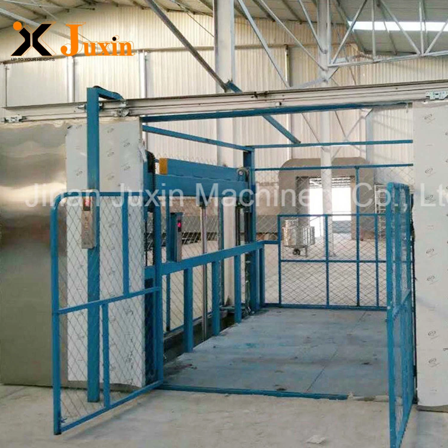 Juxin Industrial Hydraulic Electric Vertical Freight Lift Platform Warehouse Cargo Elevator for Goods