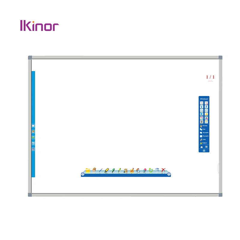 Hochwertige Lehrgeräte USB Infrarot Touch Electronic Interactive Smart Platine mit Projektor