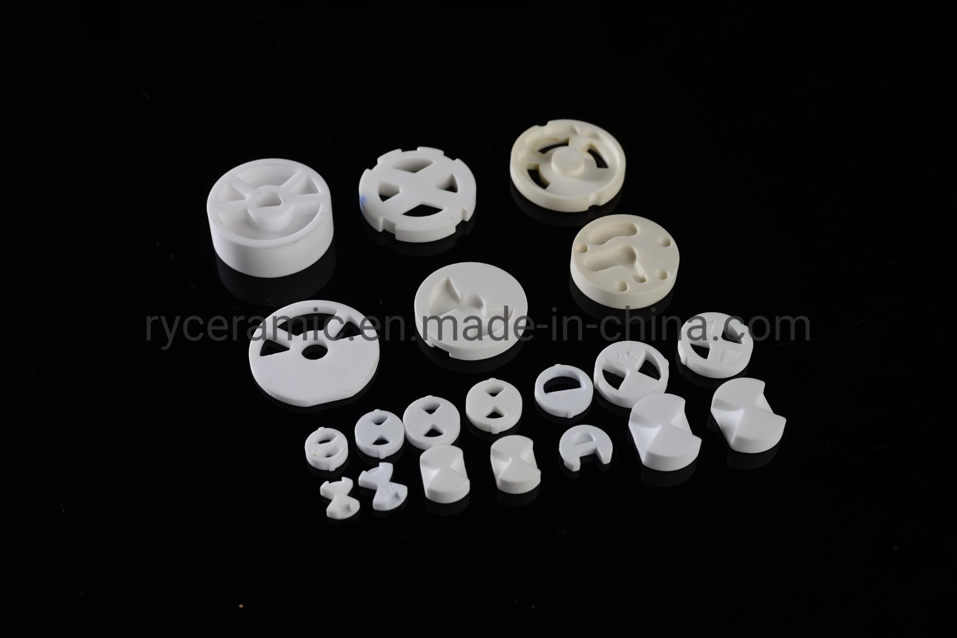 95% 99 Alumina Ceramic Water Valve Core Disc for Faucets Ultrasonic Fogger Ceramic Disc