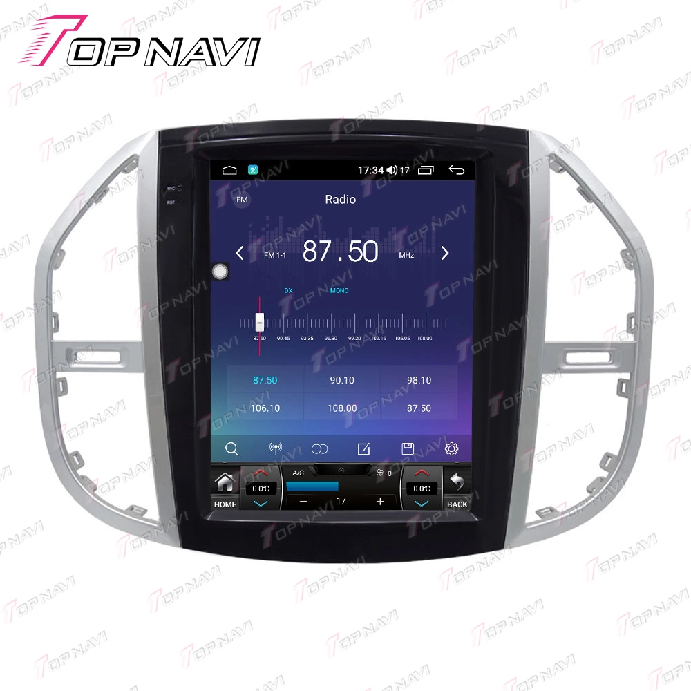 New 12.1inch Android 10.0 Vertical Screen Car Stereo GPS Navigation DVD Player for Benz Vito 2013 - 2017 Benz Radio