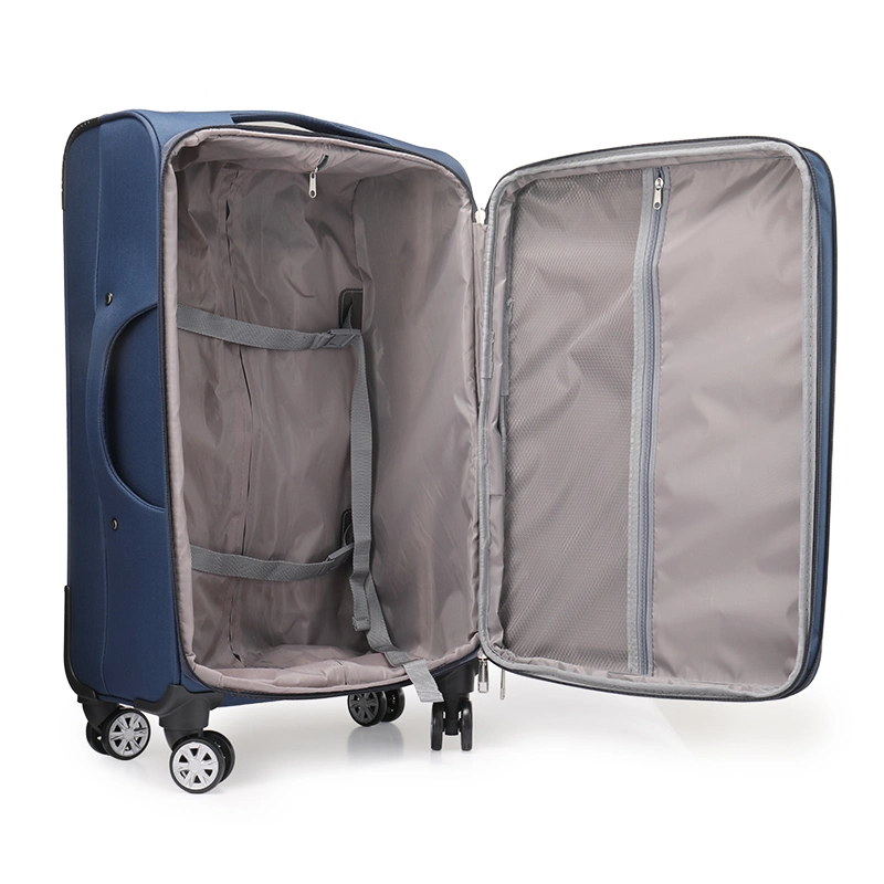 360 Rolling Hard Case Travelling Bags Cloth Suitcase Sets 3 Pieces Hardshell Trolley Luggage Bags