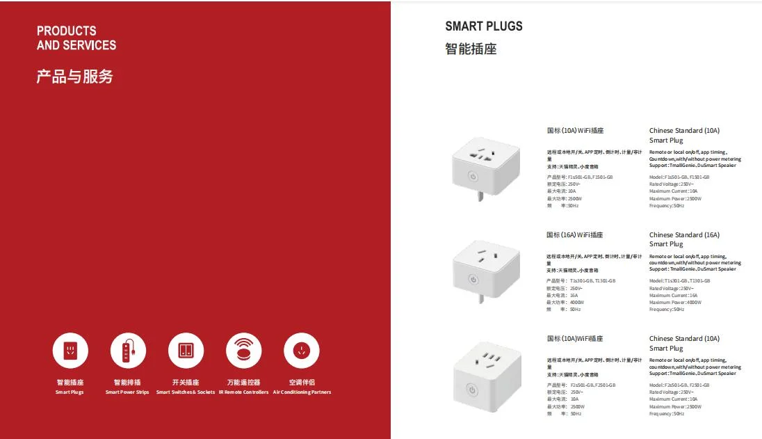 Extension Power Socket Strip Smart USB Charging