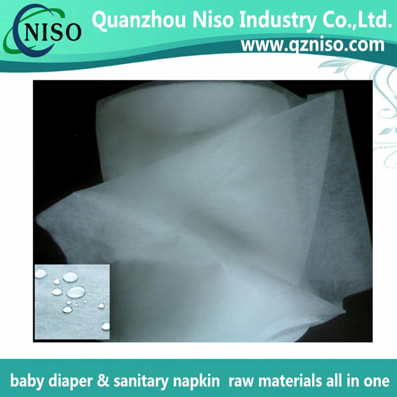 Soft Hydrophobic Nonwoven Fabric for Diaper Leakguard with Ce (HO-014)