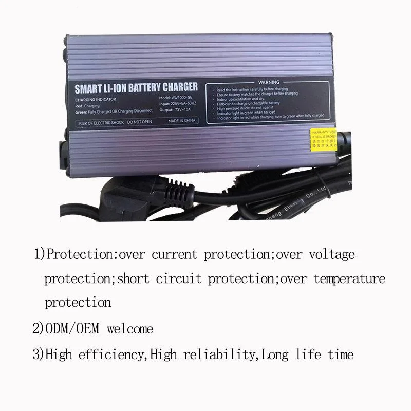 60V 8A Electric Vehicle Lithium Battery Dedicated Charger - Lithium Iron Phosphate Battery Compatible