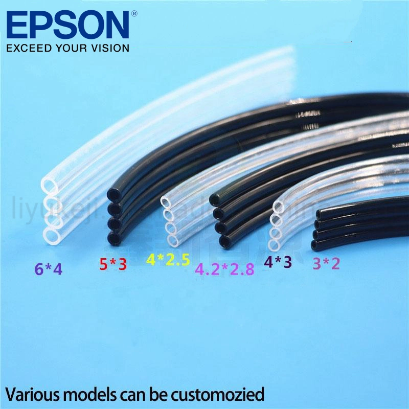 Factory Price 1-8 Lines Ink Tube for UV Flatbed Printer 4 Rows 4*3/3*2mm Hose for Galaxy Mutoh Human Epson UV Solvent Printer 6*4 Ink Supply CISS 4 Ink Pipe