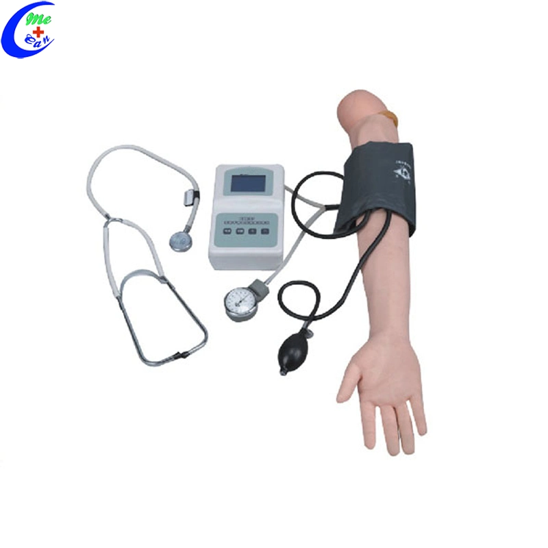 Entrenamiento médico de la presión arterial Enfermería brazo Simuladores de Manikin