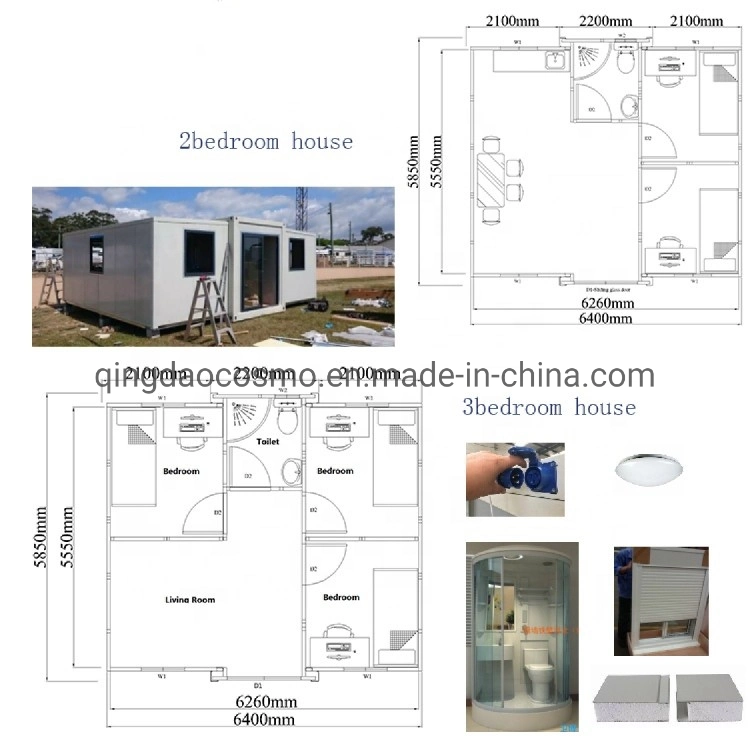 Anti Corrosion Expandable Container House/Modular House/Small House/Tiny House/Prefab House/Container House for Labor Camp/Hotel/Office/Workers Accommodation/a