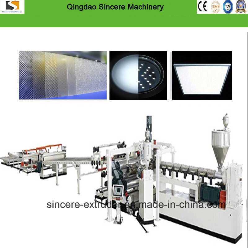 PS Light Guide Sheet Diffuser Panel Making Machine/Extrusion Line