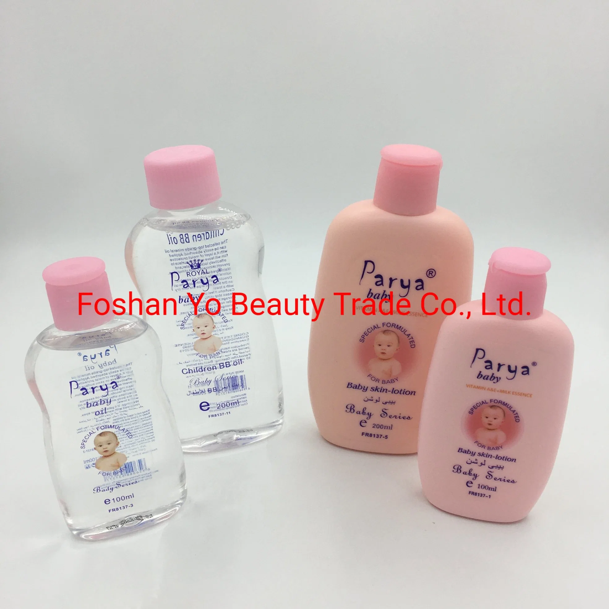 Private Label Baby Skincare Shampoo Lotion Oil with Natural Healthy and Safety