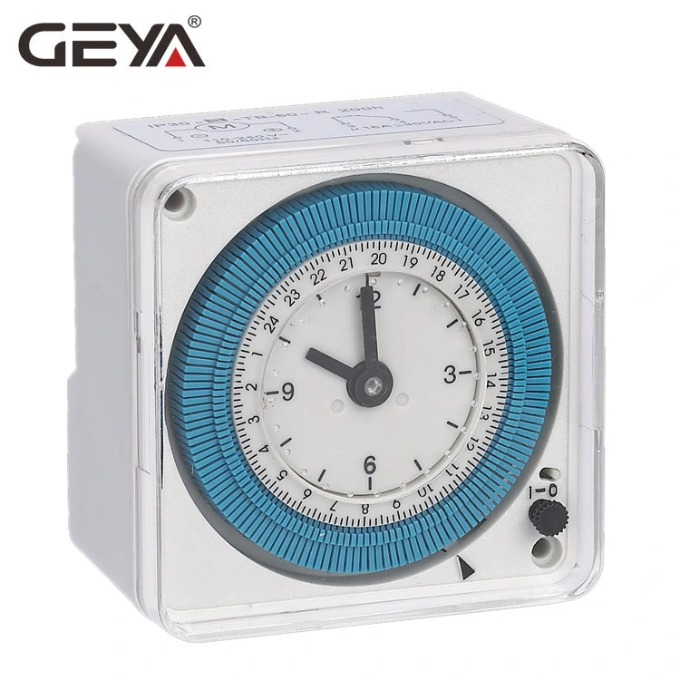 DIN Rail Daily 24 Hours Mechanical Battery Analogue Timer Time Switch