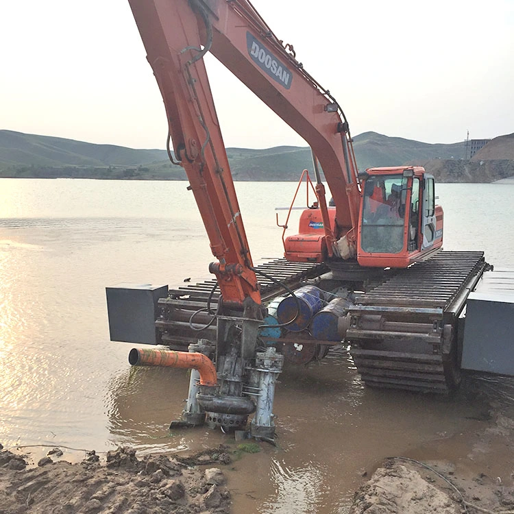 80 m3/H 100 m3/H - 500 m3/H Wasserdurchflussschneider Saugbaggerpumpe Baggerschlammpumpe zur Rückgewinnung von Flüssen und Seen